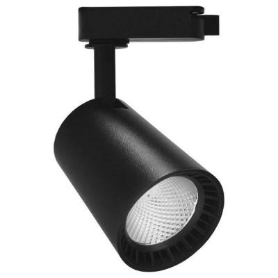 Светильник трековый светодиодный на шинопровод 8W, 720 Lm, 4000К, 35 градусов, черный, AL100, Feron 29642