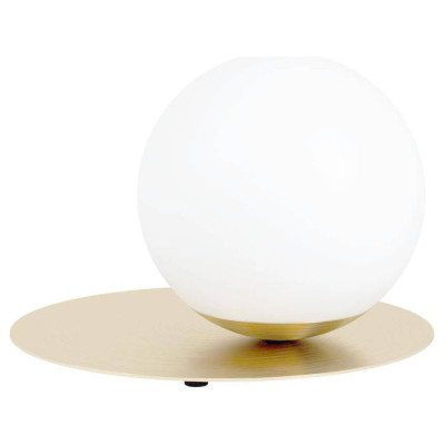 39954 Настольная лампа ARENALES, 1x40W, E27, H195, ?180, основание: ?275, сталь, матовое стекло/мато