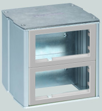 Simon SConnect Минибашня 2-сторонн. на 8 мод. К45, 130х133х128, алюминий, KT800-8