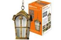 Светильник садово-парковый "Братья Гримм" 100 Вт, подвес, шагрень/бронза, Е27, TDM Electric, SQ0330-0095