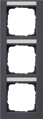 110323 Gira Рамка 3-я вертикальная с полем для надписи