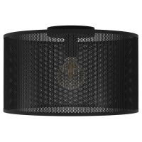 43794 Потолочный светильник MANBY, 1Х40W, E27, H280, ?450, сталь, черный