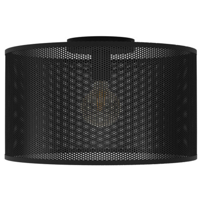 43794 Потолочный светильник MANBY, 1Х40W, E27, H280, ?450, сталь, черный