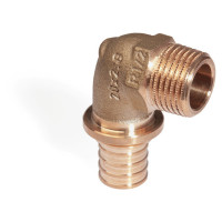 Угольник-переходник с наружной резьбой 32-R 3/4 RX+