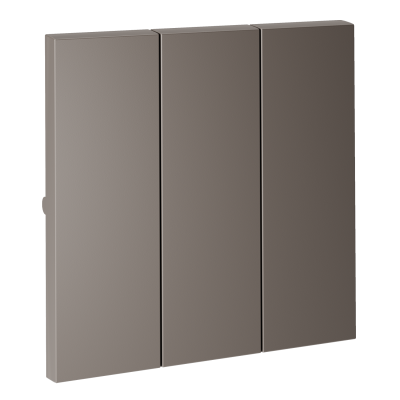 Клавиши для выключателя/переключателя трехклавишного, S70 (капучино), VLS000514