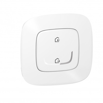 752586 - Valena Allure with NETATMO.Главный беспроводной выключатель "Я дома/Я вне дома".Цвет Белый