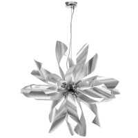 Lightstar 754269 (MD6910-6A) Люстра подв TURBIO 6х6W (led) G9 SATIN ALU (в комплекте)