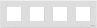 N2274 BL - Рамка 4-постовая, серия Zenit, цвет альпийский белый - 2CLA227400N1101 N2274 BL - Рамка 4-постовая, серия Zenit, цвет альпийский белый - 2CLA227400N1101