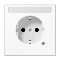 SCHUKO розетка с полем для надписи 9x58 мм, LS1520BFNAKOWW