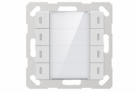 GVS CHPLE-08/02.2.00 Клавиатура KNX Push Button Sensor, 4-gang, 55mm (Matt Finish)