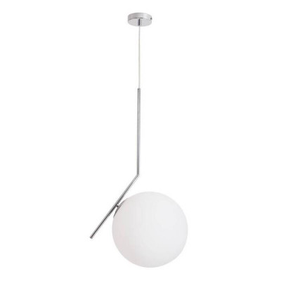 Arte Lamp Bolla-unica, Подвес, цвет арматуры - ХРОМ, цвет плафона/декора - БЕЛЫЙ, 1х40W E27, A1922SP-1CC