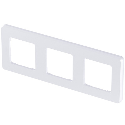 Legrand Рамка 3 поста - Legrand Inspiria - жемчуг, 673956