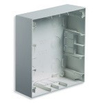 Vimar Коробка настенная для 18(6+6+6) IDEA - 21(7+7+7) PLANA модулей, цвет серебро, 09921.SL Vimar Коробка настенная для 18(6+6+6) IDEA - 21(7+7+7) PLANA модулей, цвет серебро, 09921.SL