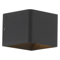 ST LUCE SL455.041.01 Светильник настенный ST-Luce Черный/Черный LED 1*6W 3000K