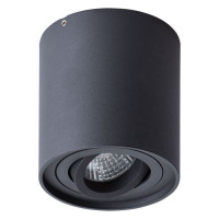 Arte Lamp FALCON, Накладной светильник, цвет арматуры - черный, цвет плафона/декора - , 1х50W GU10, A5645PL-1BK