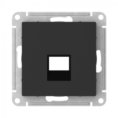 ATN001084 - ATLASDESIGN НАКЛАДКА для информационных функций типа Keystone, КАРБОН, Systeme Electric