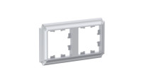 ATN100302 - ATLASDESIGN ANTIQUE 2-постовая РАМКА, универсальная, АЛЮМИНИЙ, Systeme Electric