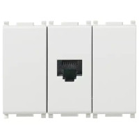 Vimar Релейный модуль на 2 лампы+2AUX с антибактериальным покрытием, 14505.AB