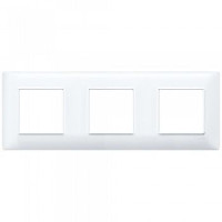 Vimar Накладка для 6 модулей (2+2+2) расстояние между центрами 71мм белая, 14644.01 Vimar Накладка для 6 модулей (2+2+2) расстояние между центрами 71мм белая, 14644.01