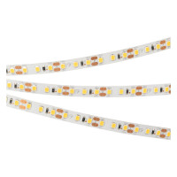 Светодиодная лента RT-A120-8mm 12V Warm2700 (9.6 W/m, IP20, 2835, 5m) (Arlight, Открытый), 012335(2)