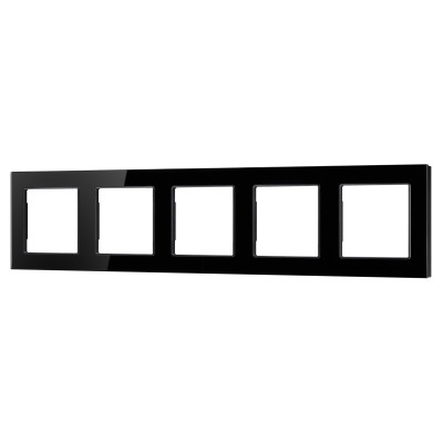 043806 - Рамка стеклянная FRM-GLARE-GS-5-BK (Arlight, -)