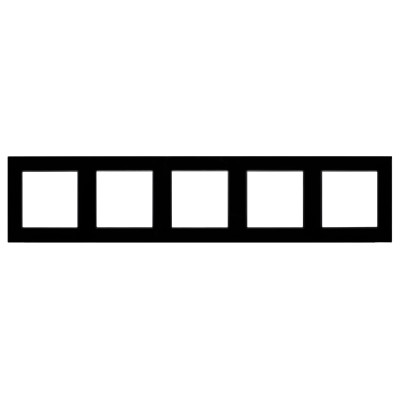 043806 - Рамка стеклянная FRM-GLARE-GS-5-BK (Arlight, -)