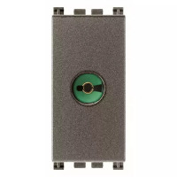 Vimar Розетка TV простая 40-862MHZ, Metal, 19313.M