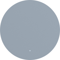 Donel D16 матовый серый Клавиша 1-я с подсветкой, DO29040