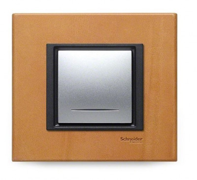 Schneider Electric Schneider Electric Выключатель 1-клавишный, с подсветкой,  серия UNICA