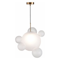 ST LUCE SL1133.513.01 Светильник подвесной ST-Luce Латунь/Белый E27 1*60W