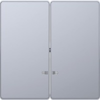 D-Life Клавиша 2-ная с линзой для LED-модуля, нерж. сталь