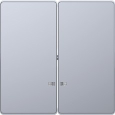 D-Life Клавиша 2-ная с линзой для LED-модуля, нерж. сталь