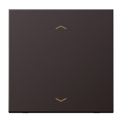 Клавиша для KNX кнопки, 1 группа с символами «стрелки»; металл; дарк, AL101PD