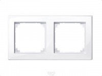 M-Smart Рамка 2-ная, активно-бел.