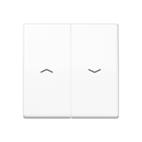 Двойная клавиша с символами "стрелки" для балансирных механизмов выключателей (кнопок), в комплекте с AS90-5HP (крепежный элемент), возможно IP44; дюропласт; белый; AS500, AS591-5PWW Двойная клавиша с символами "стрелки" для балансирных механизмов выключателей (кнопок), в комплекте с AS90-5HP (крепежный элемент), возможно IP44; дюропласт; белый; AS500, AS591-5PWW