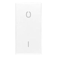 Vimar Клавиша на 1 модуль с символом "O I", белая, 20021.99.B Vimar Клавиша на 1 модуль с символом "O I", белая, 20021.99.B