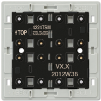 Кнопочный модуль для подключения к релейеной станции, 2 канала, 4 точки срабатывания, 4224TSM