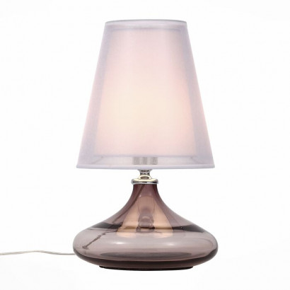 ST LUCE SL974.604.01 Прикроватная лампа ST-Luce Хром, Розовый/Белый E27 1*60W