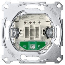 Мех-зм переключателя 1-кл. 1-пол. 10А 250В~ с модулем подсветки