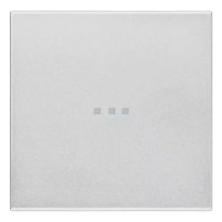 Vimar Клавиша для осевых устройств на 2 модуля, серебро матовое, 20132.N