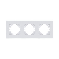 Рамка 3-постовая, белый Kollinger Eleganz Plex EP3WH