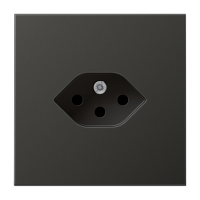 Швейцарская розетка, антрацит, AL1520-13SEVAN