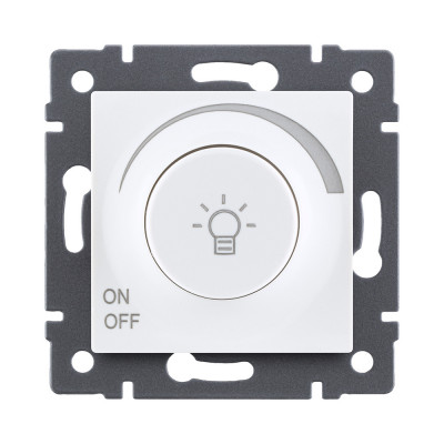 Светорегулятор универсальный 500W, белый Kollinger REA-027WH для Aspekt, Eleganz, Reflex