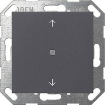 517228 Gira Кнопочный выключатель KNX, 1-клавишн. со стрелками