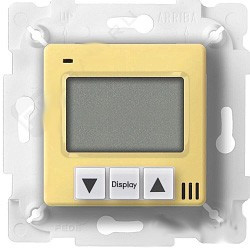 FD18000OB Fede Fede Термостат для эл. "теплых полов", бел./Bright Gold