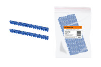 Маркер наборный - символ "6" голубой 2,5 мм2 (150 шт.) TDM Electric, SQ0534-0022