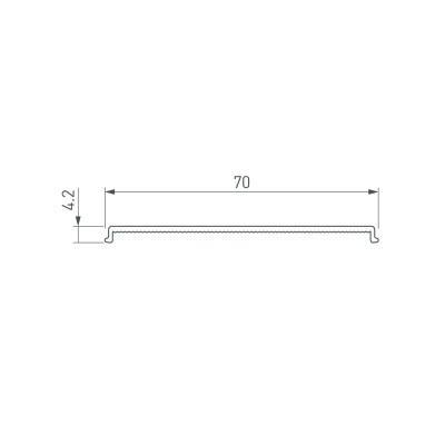 Экран SL-LINE-7532-2000 OPAL (Arlight, Пластик), 028036