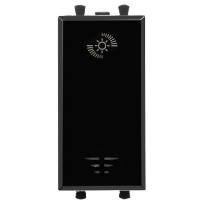 4402341 - ДКС Диммер кнопочный модульный для LED ламп, "Avanti", "Черный квадрат", 1 модуль