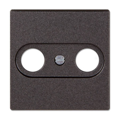 Крышка для телевизионной розетки; термопласт; антрацит, EP561BFPLTVAN