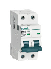 DEKraft Автоматический выключатель ВА105-2P-010A-C